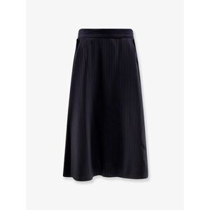 Golden Goose Deluxe Brand Women Striped Virgin Wool Midi Skirt